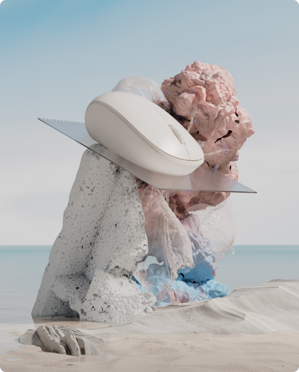 Surface Ocean Plastic Mouse